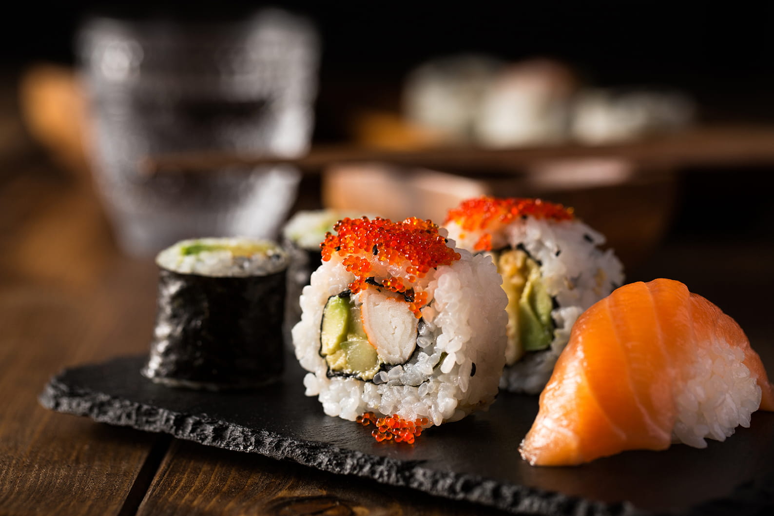 Brut with Sushi