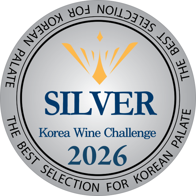 Silver Medal, Korea Wine Challenge 2026